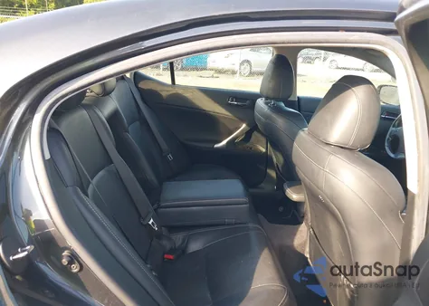 2009 Lexus Is 250 250 из США, поврежденный, VIN JTHBK262995090870